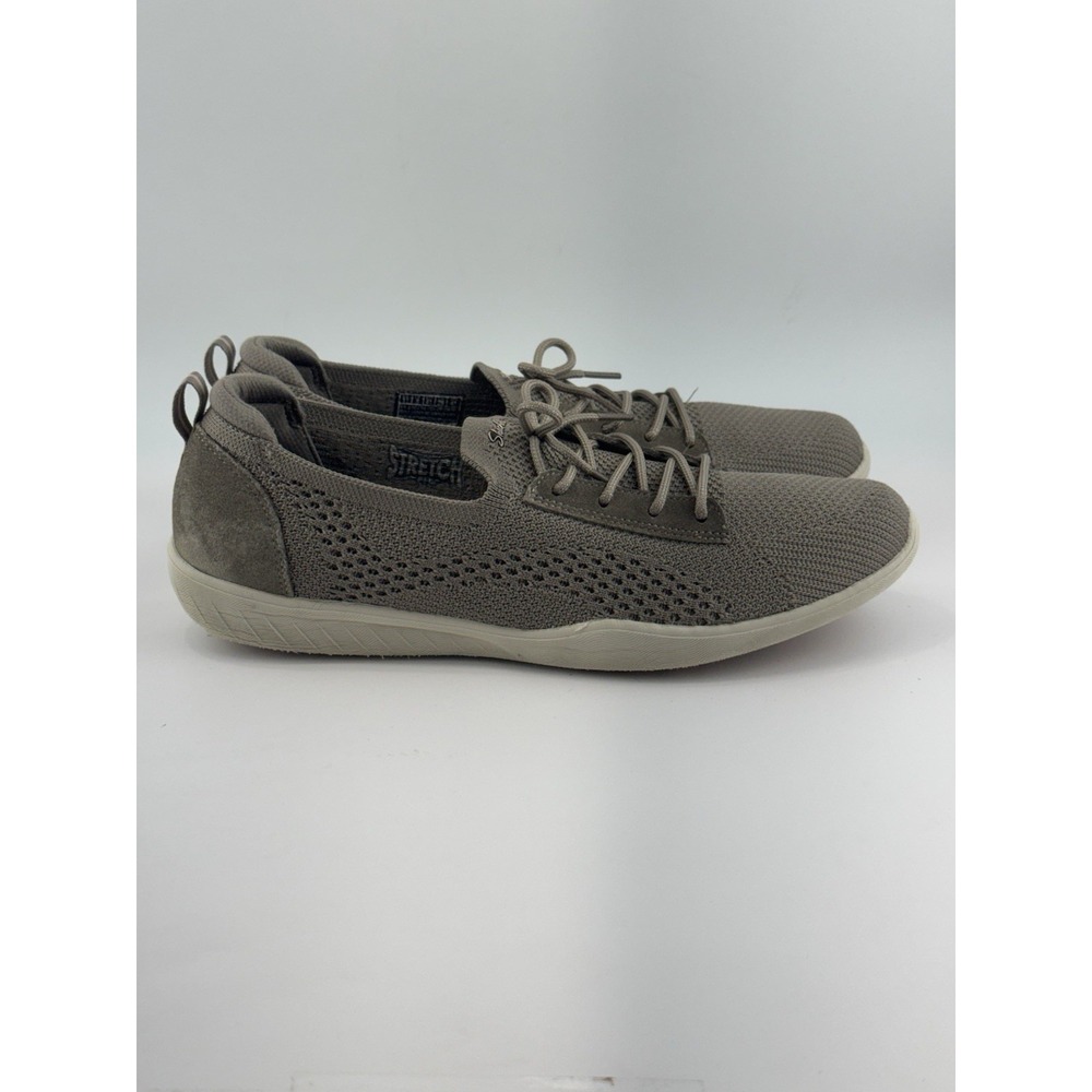 Skechers Newbury St Casually Charcoal Women's Size 11 Slip On Sneakers 100434